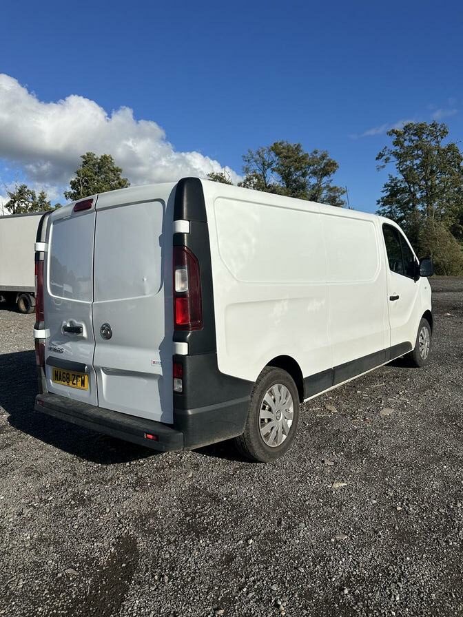 2018 Vauxhall Vivaro – Model: Vivaro  2900 CDTI – MA68ZFW