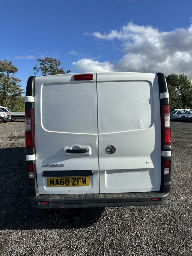 2018 Vauxhall Vivaro – Model: Vivaro  2900 CDTI – MA68ZFW