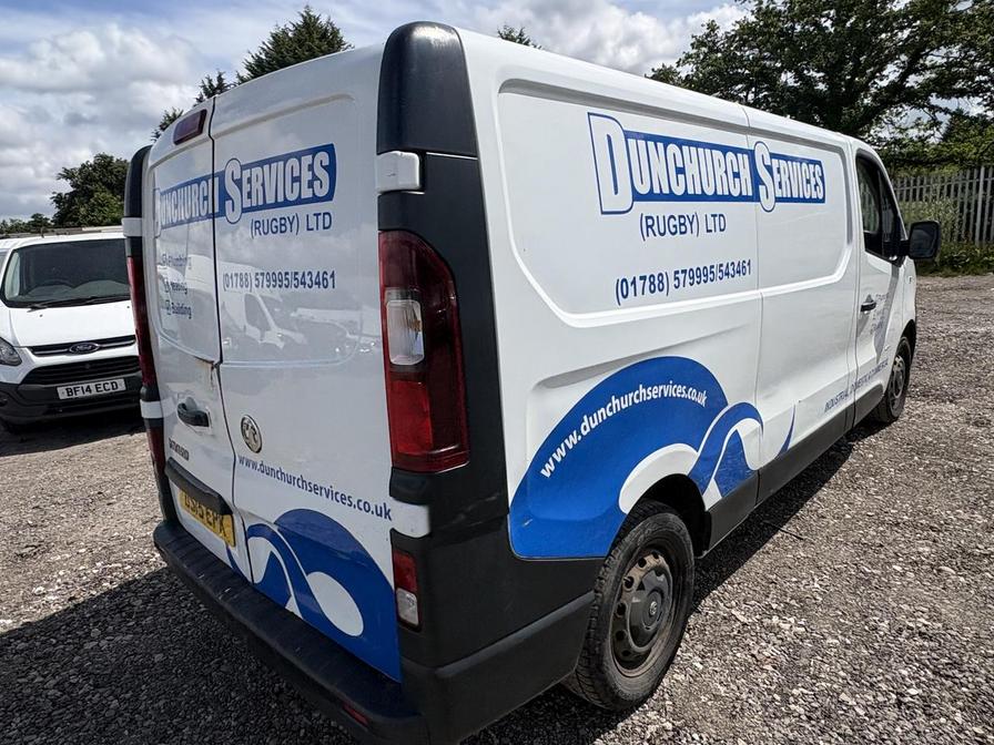 2015 Vauxhall Vivaro – Model: Vivaro  2900 CDTI – DS15EPK