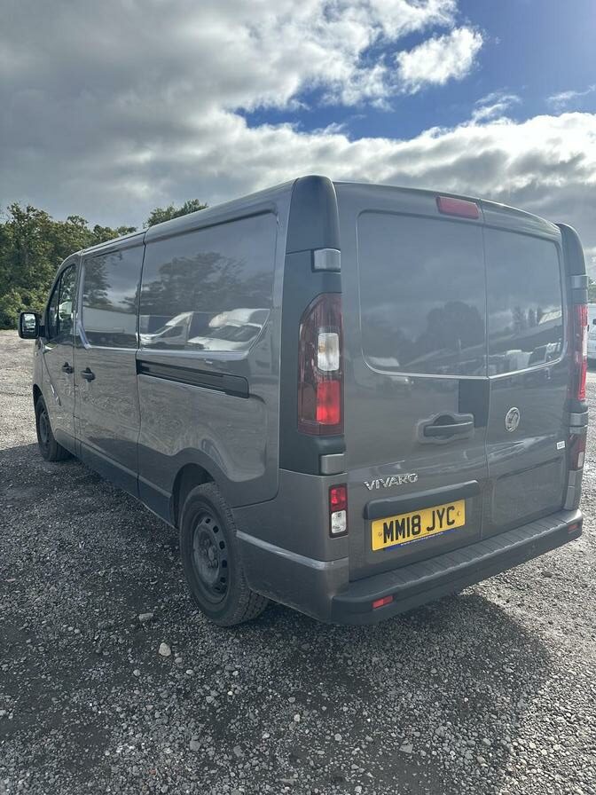 2018 Vauxhall Vivaro – Model: Vivaro  2900 Sportive CDTi – MM18JYC