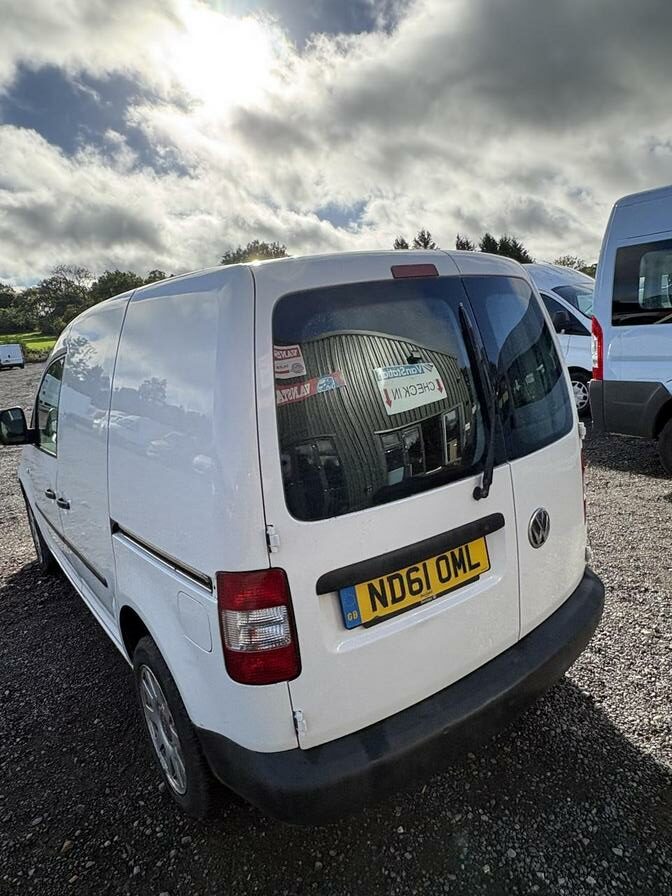 2012 Volkswagen Caddy – Model: Caddy C20 BlueMotion TDI 75 – ND61OML