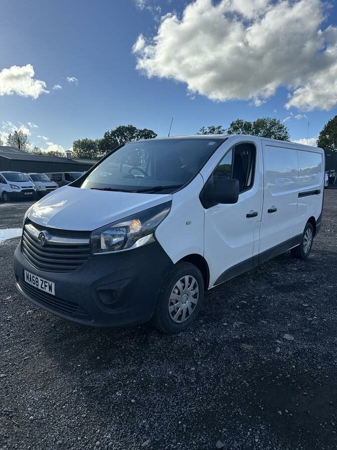 2018 Vauxhall Vivaro – Model: Vivaro  2900 CDTI – MA68ZFW