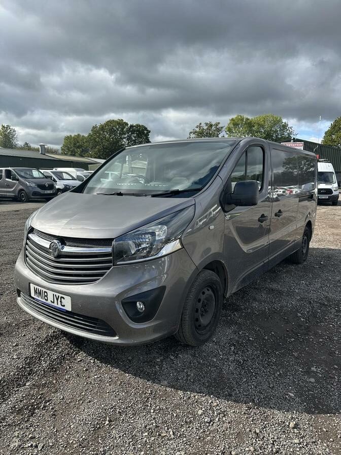 2018 Vauxhall Vivaro – Model: Vivaro  2900 Sportive CDTi – MM18JYC