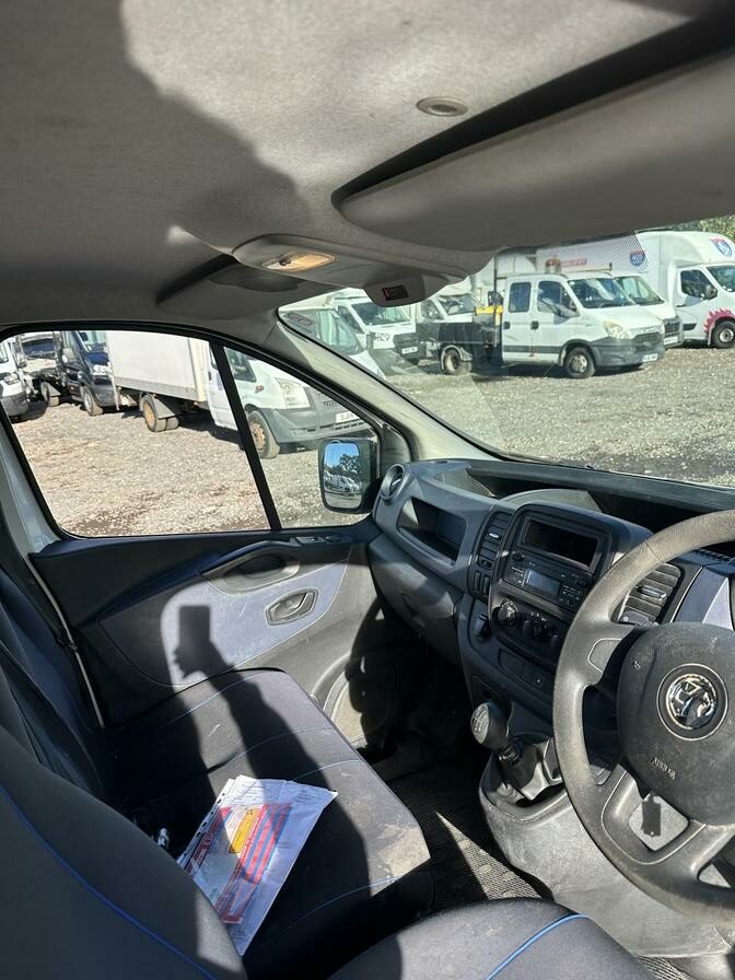 2018 Vauxhall Vivaro – Model: Vivaro  2900 CDTI – MA68ZFW