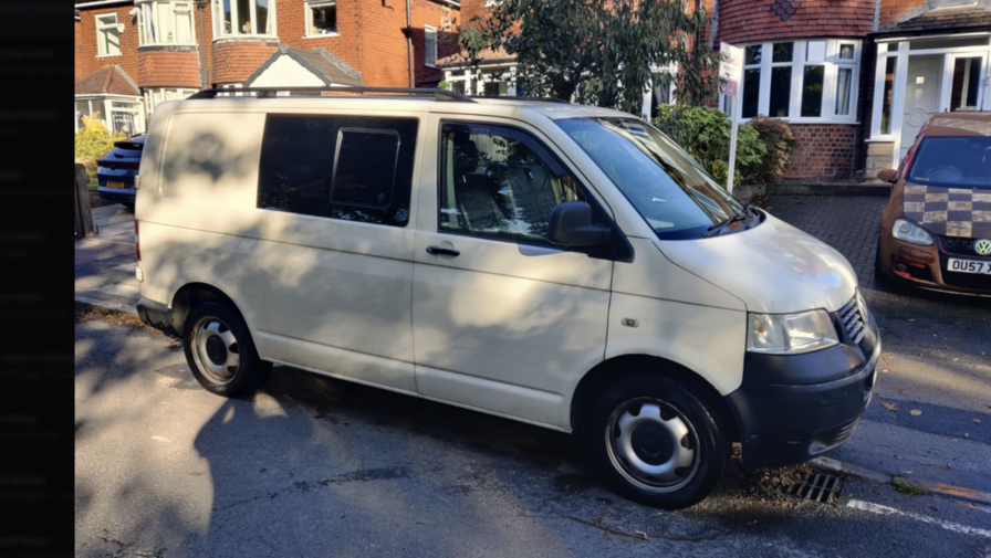 2008 Volkswagen Transporter – Model: Transporter T28 130 TDI SWB – VK08LUY